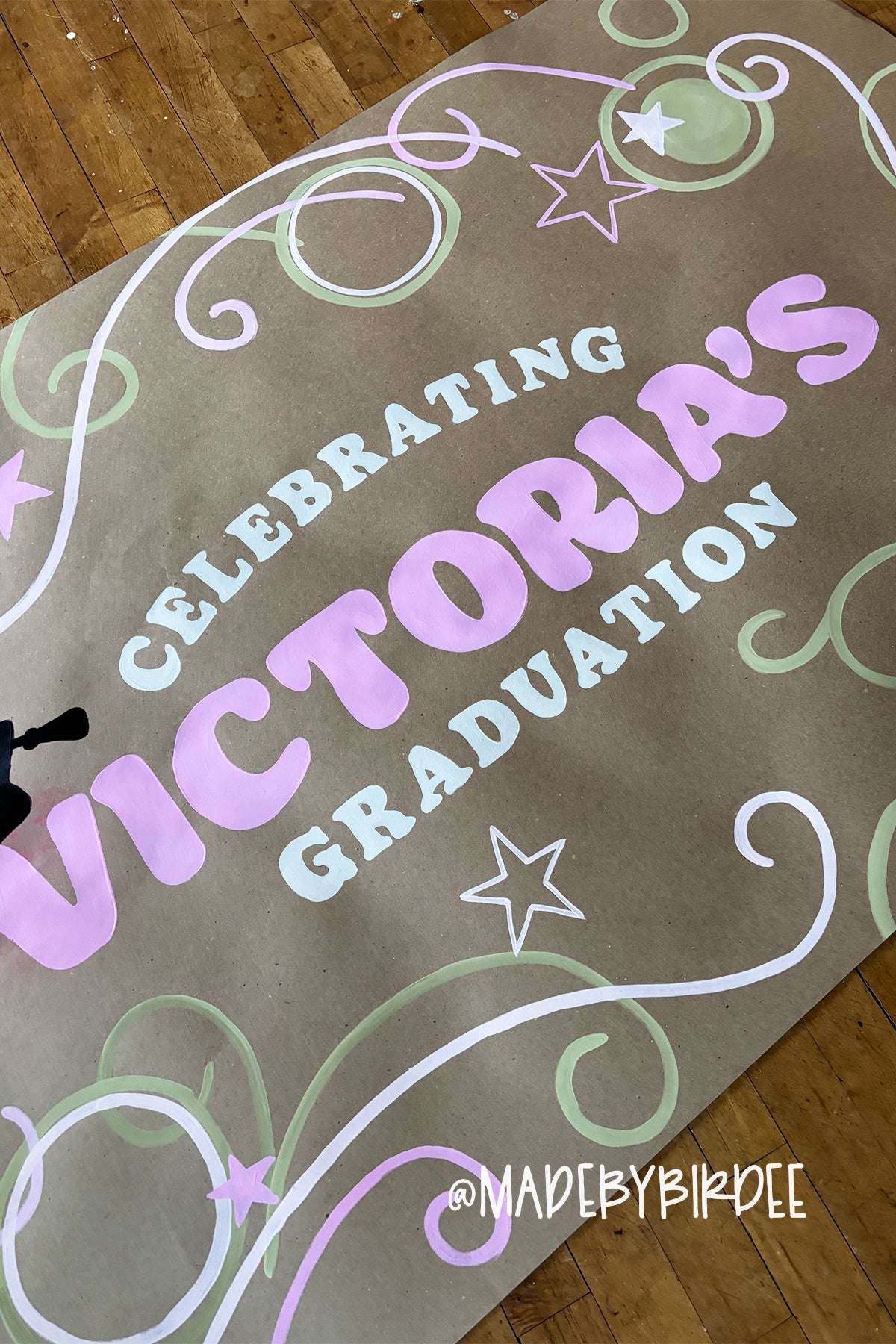 2000's Grad | Custom Graduation Banner | Personalized Party Decor