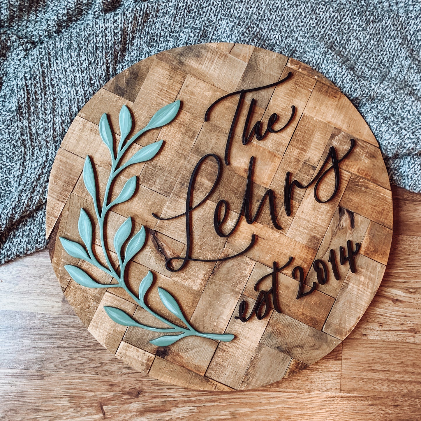 Meghan | Custom 3D Name Sign | Farmhouse Chic Home Decor