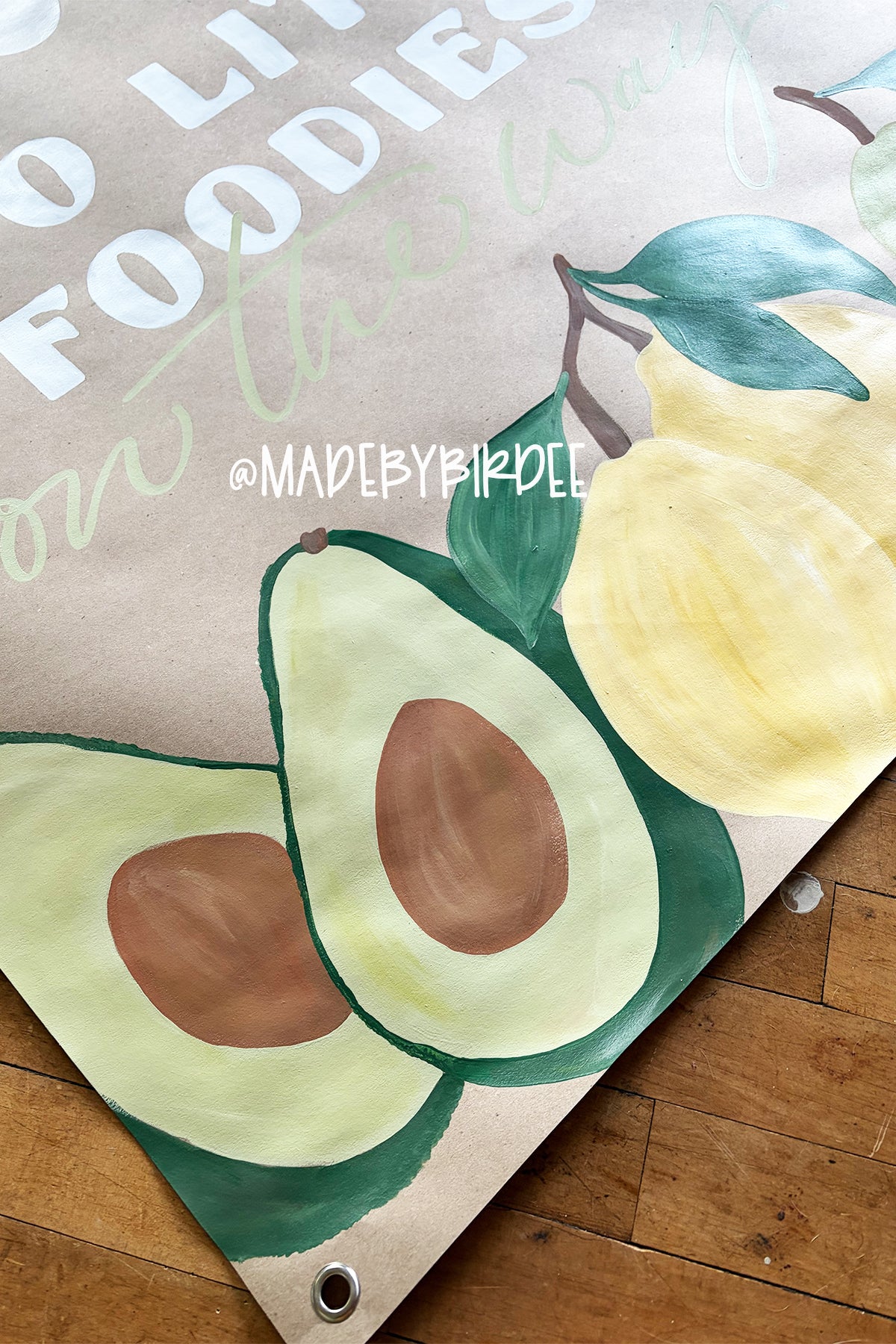 Two Foodies | Custom Baby Shower Banner | Personalized Party Decor