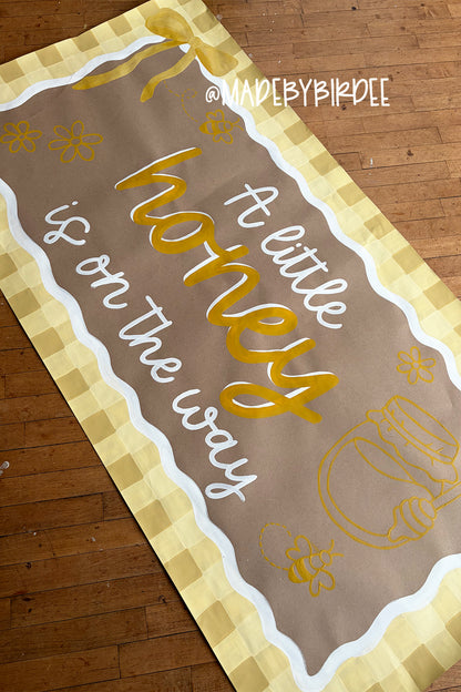 Little Honey | Custom Baby Shower Banner | Personalized Party Decor
