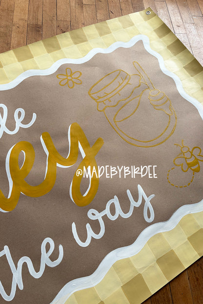 Little Honey | Custom Baby Shower Banner | Personalized Party Decor