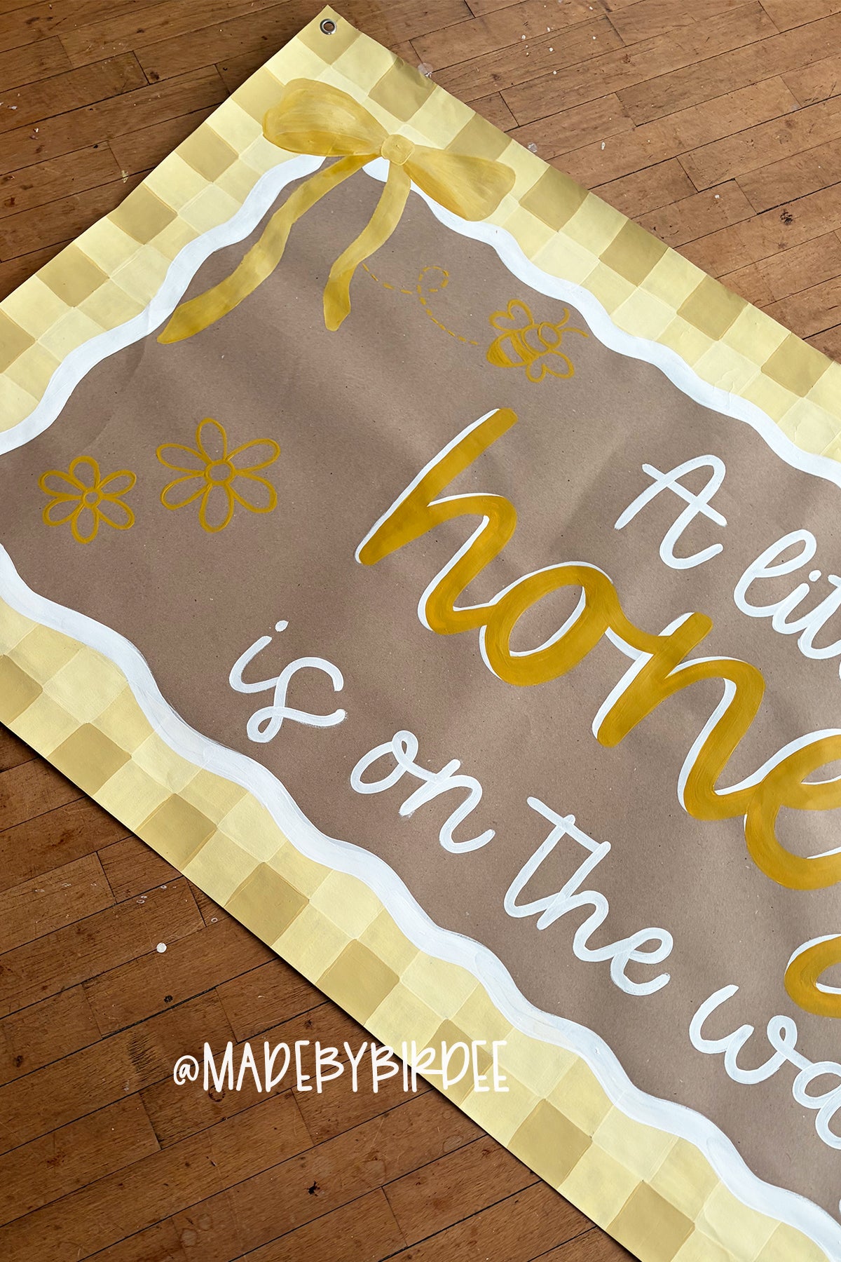 Little Honey | Custom Baby Shower Banner | Personalized Party Decor