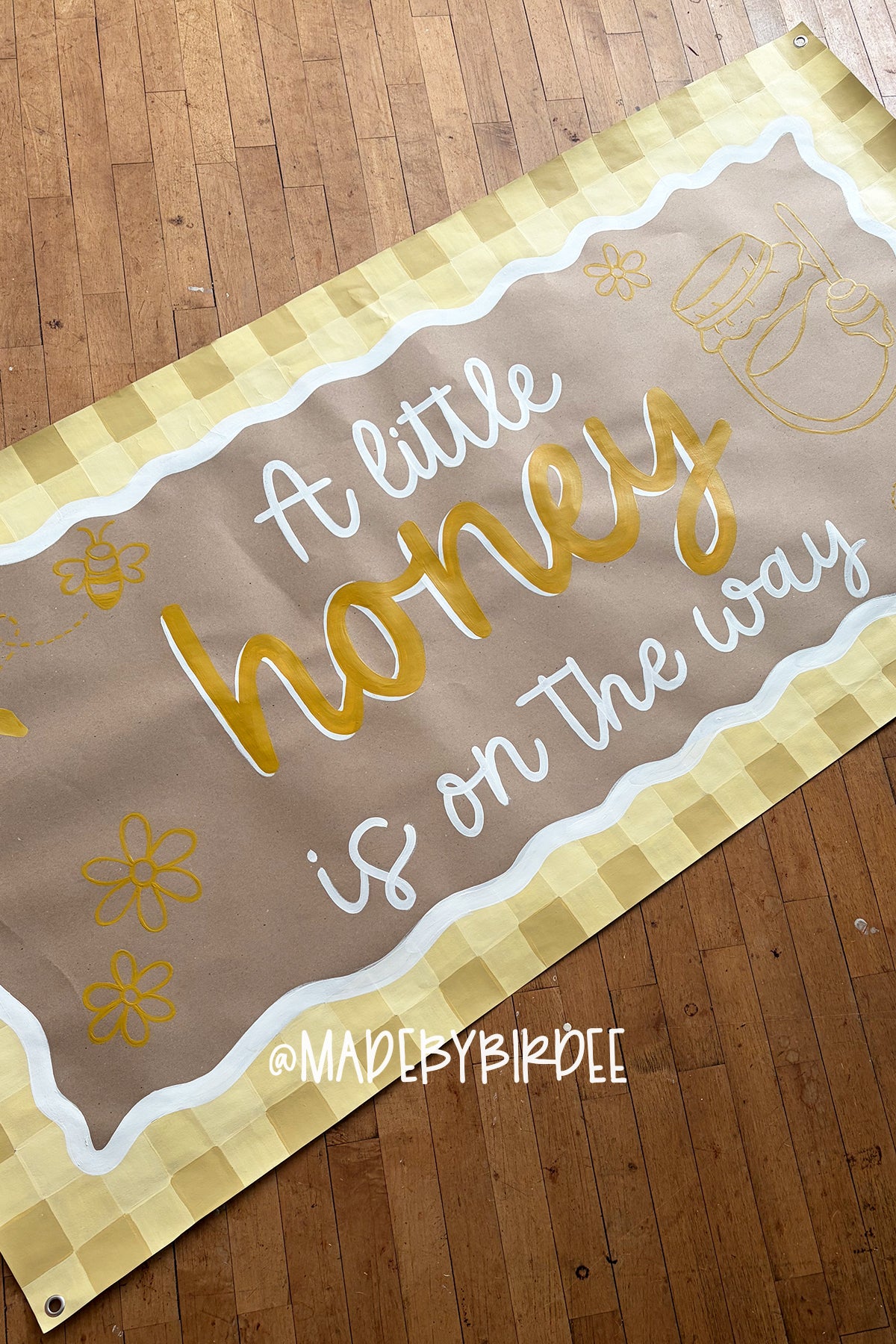 Little Honey | Custom Baby Shower Banner | Personalized Party Decor