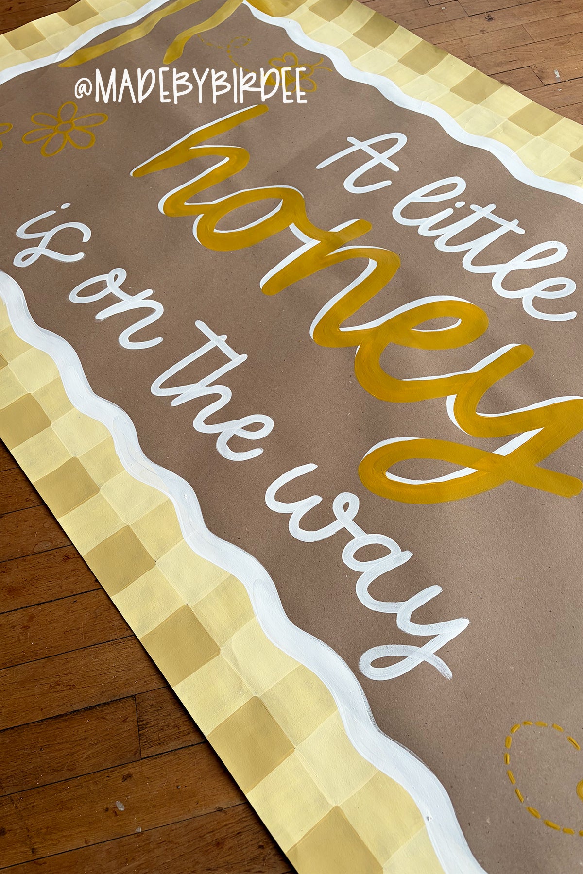 Little Honey | Custom Baby Shower Banner | Personalized Party Decor
