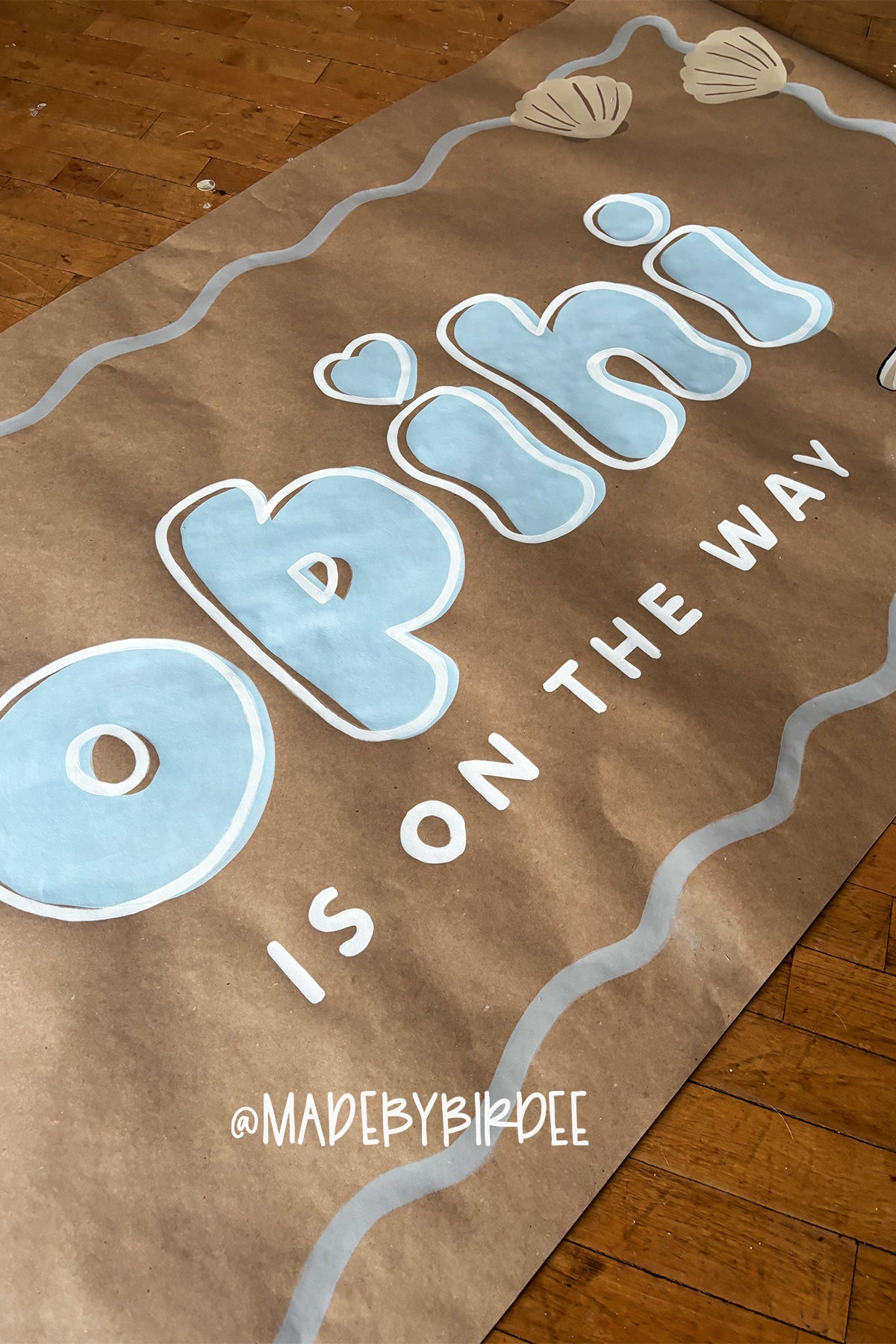 Little Opihi | Custom Baby Shower Banner | Personalized Party Decor