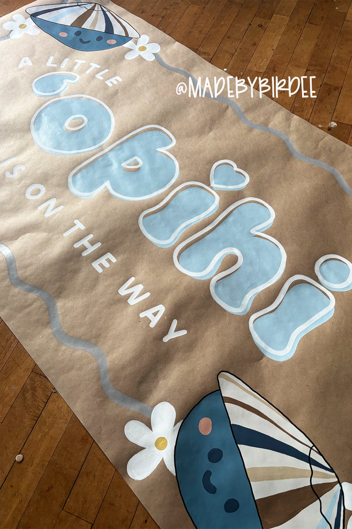 Little Opihi | Custom Baby Shower Banner | Personalized Party Decor