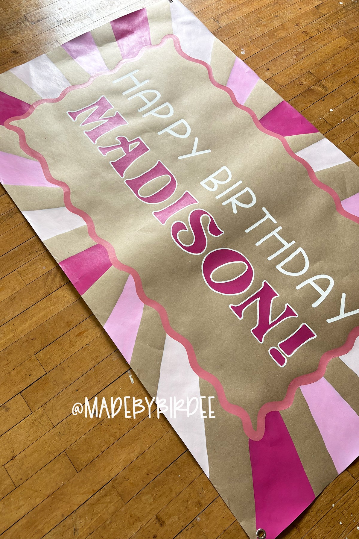 Birthday Ray | Custom Birthday Banner | Personalized Party Decor