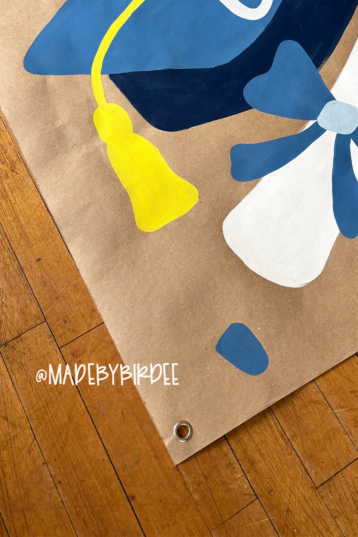 Confetti Grad | Custom Graduation Banner | Personalized Party Decor